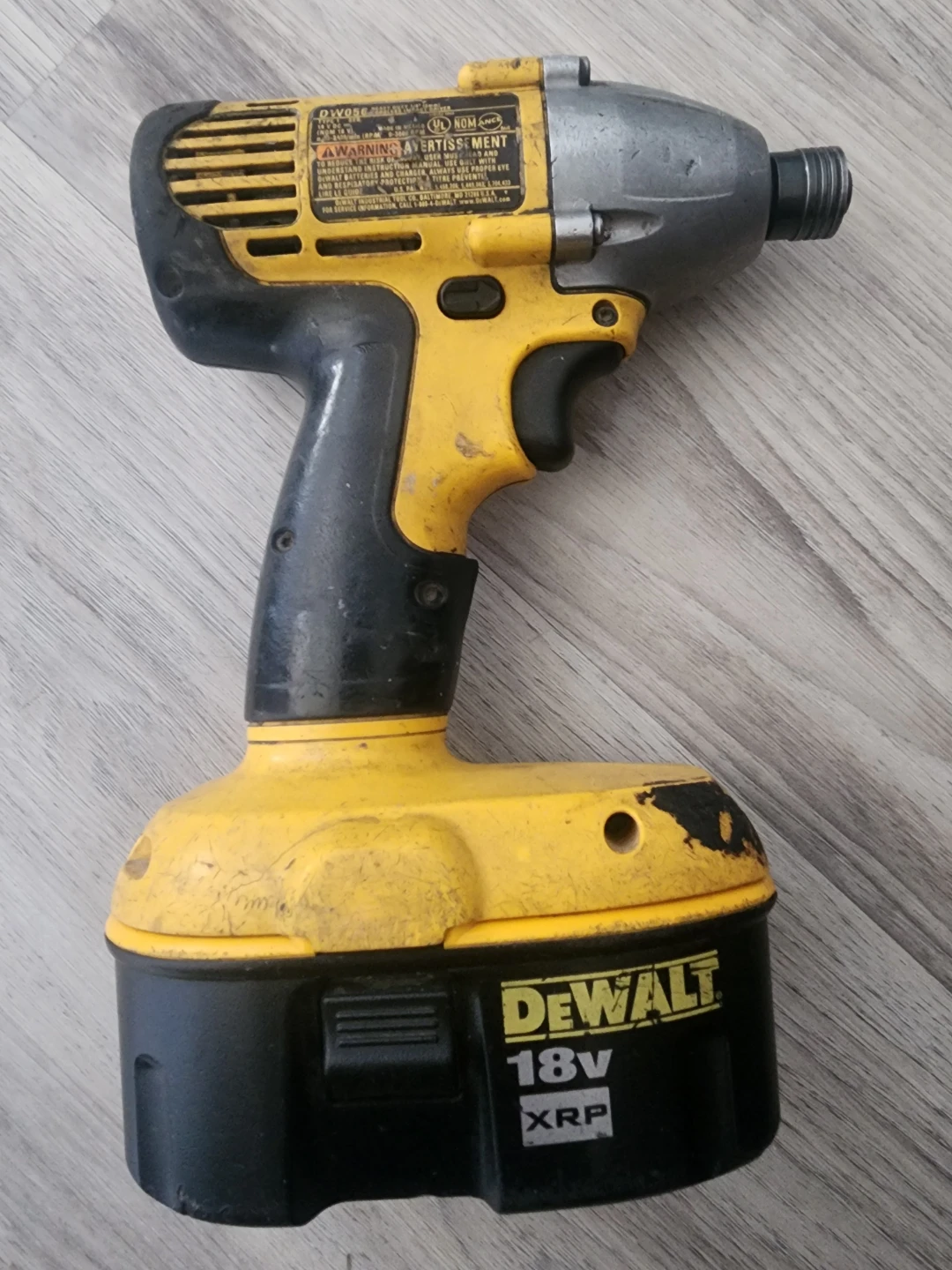 DeWalt DW056 18V XRP Impact Driver