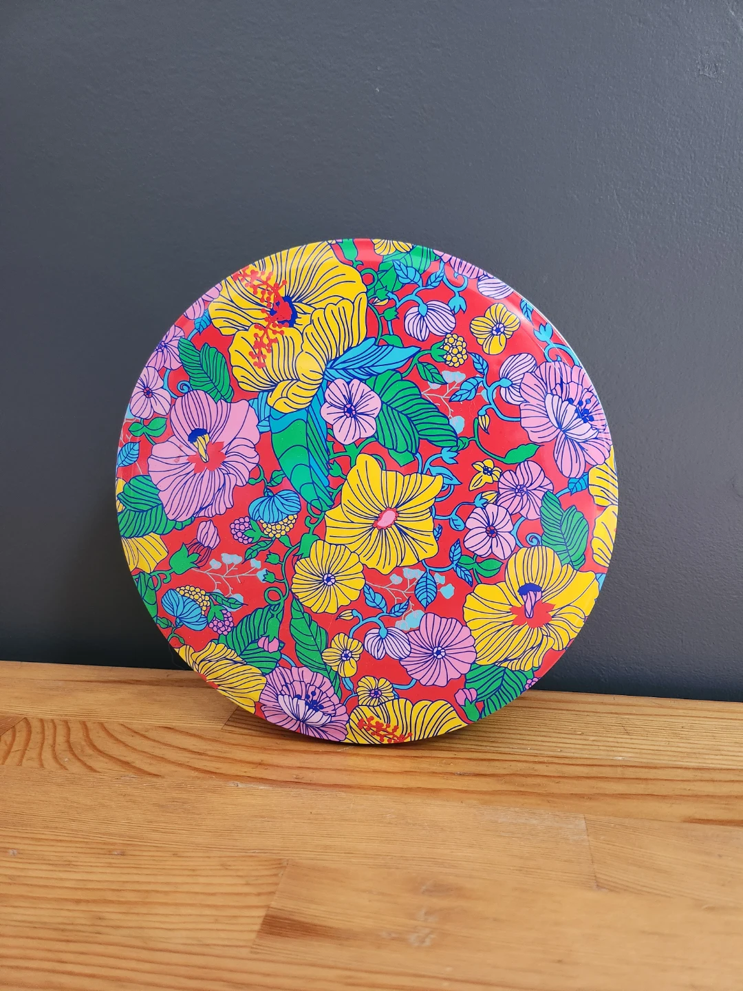 LUSH Floral Round Storage Tin - photo 3
