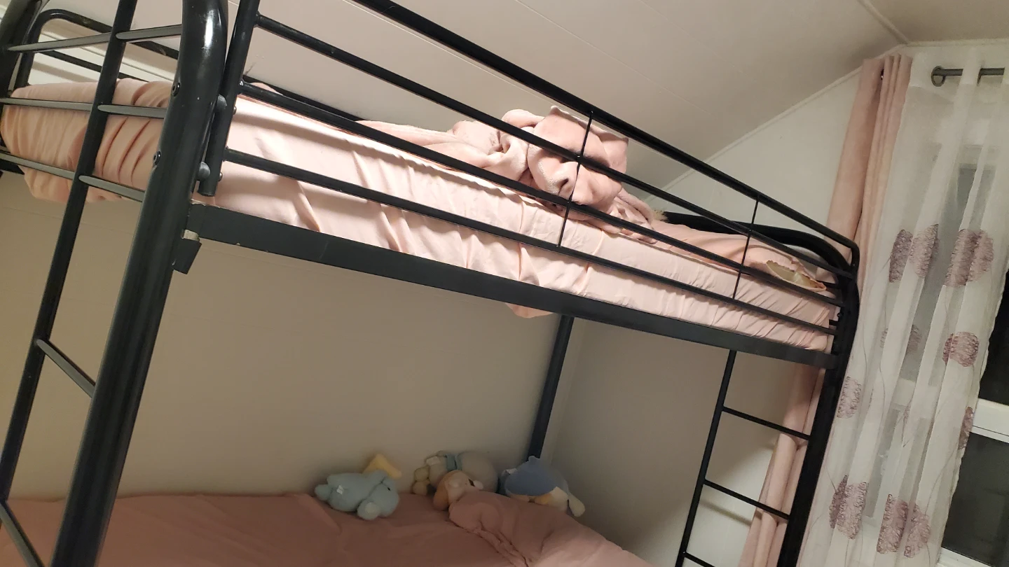 Black Metal Bunk Bed - photo 5