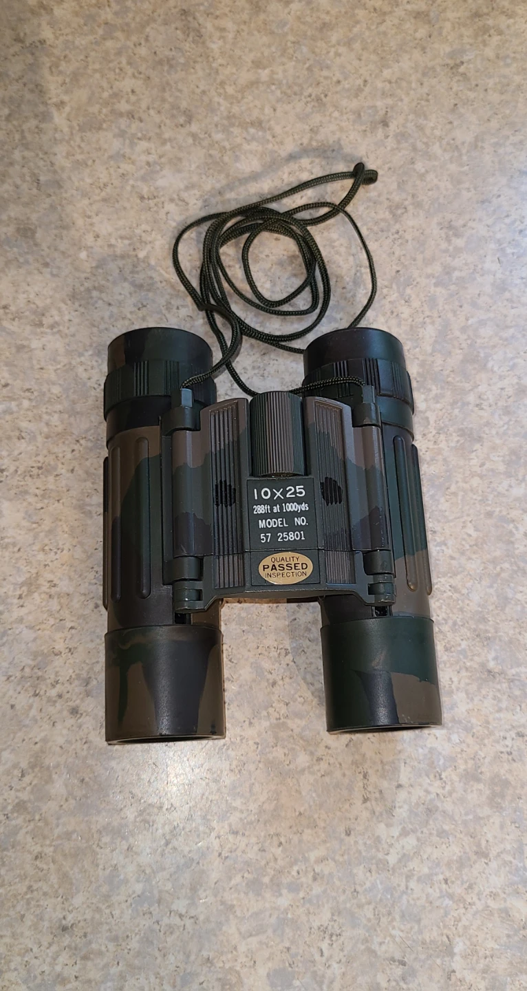 10x25 Compact Binoculars Made in Korea - Good Quality, As New! - photo 2