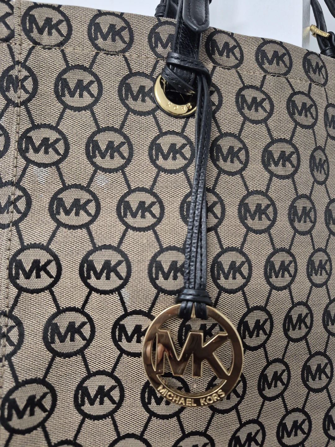 Michael Kors Tote Bag - MK Signature Print - photo 2