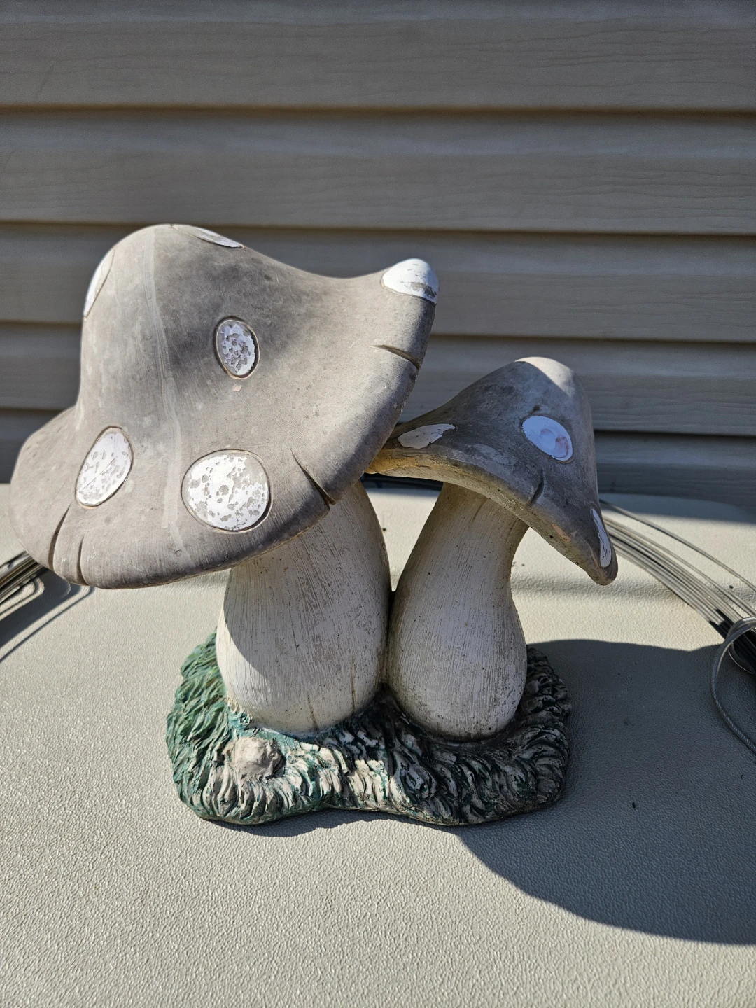 Resin Mushroom Garden Decor