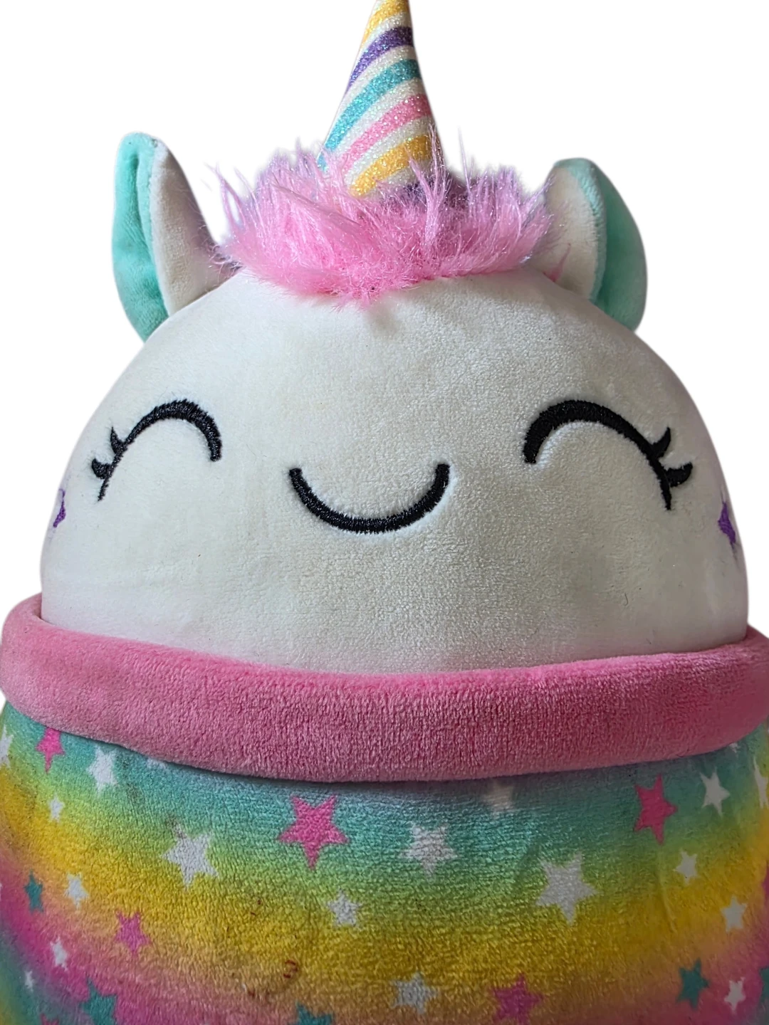 Plush Unicorn Stuffed Toy Rainbow Stars - photo 3