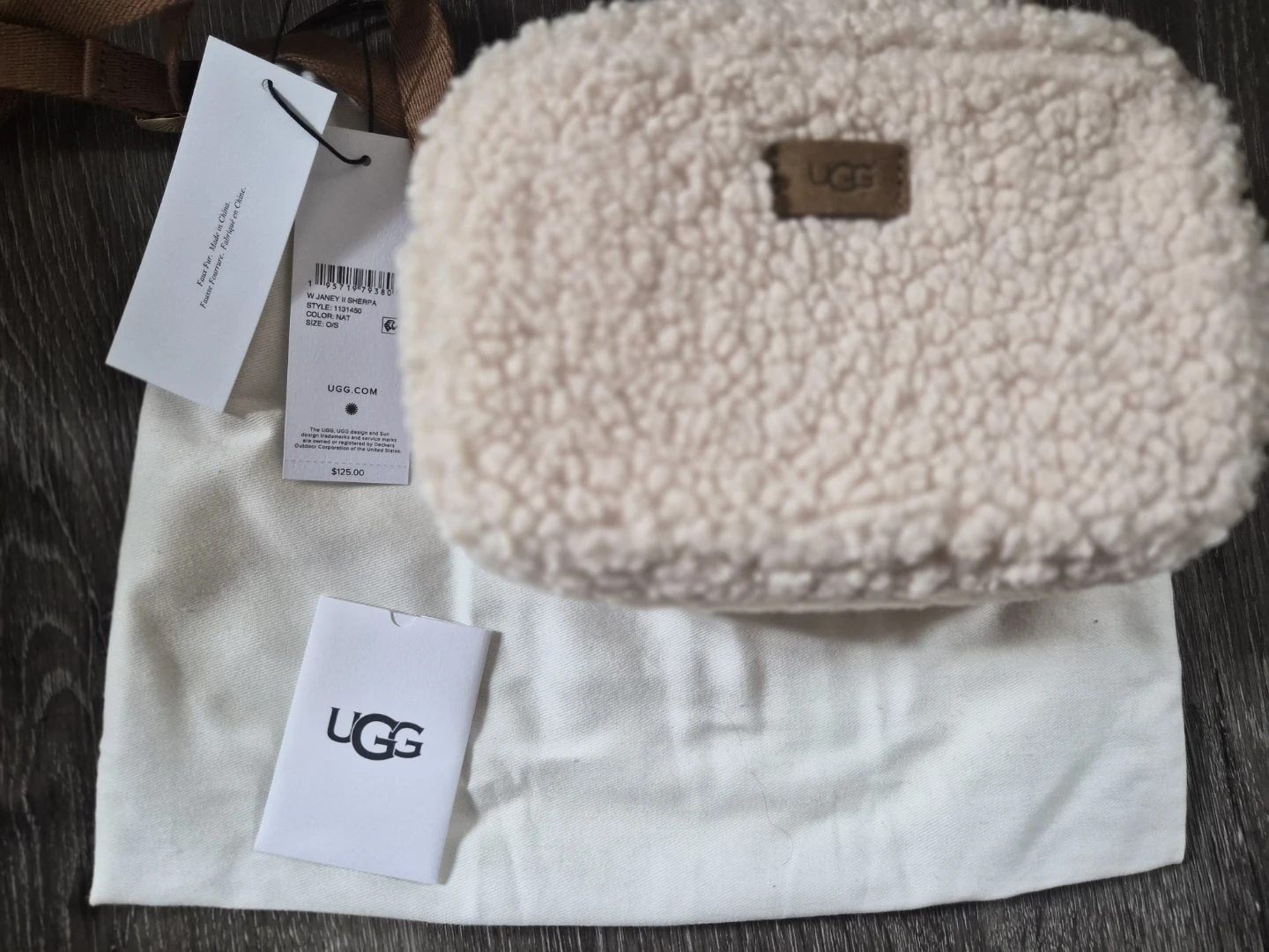 Ugg bag with tag (new)