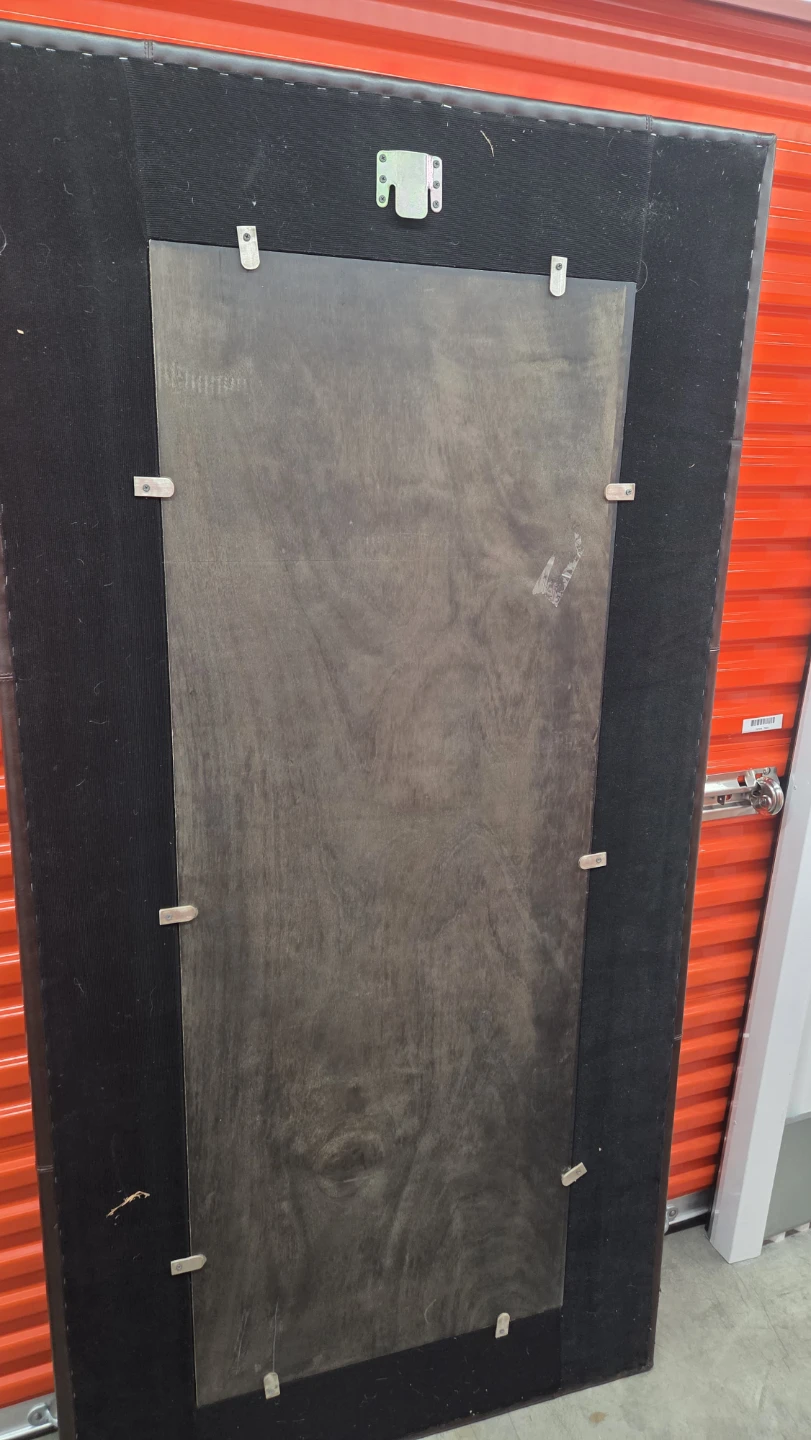 Dark Brown Framed Full Length Mirror - photo 3