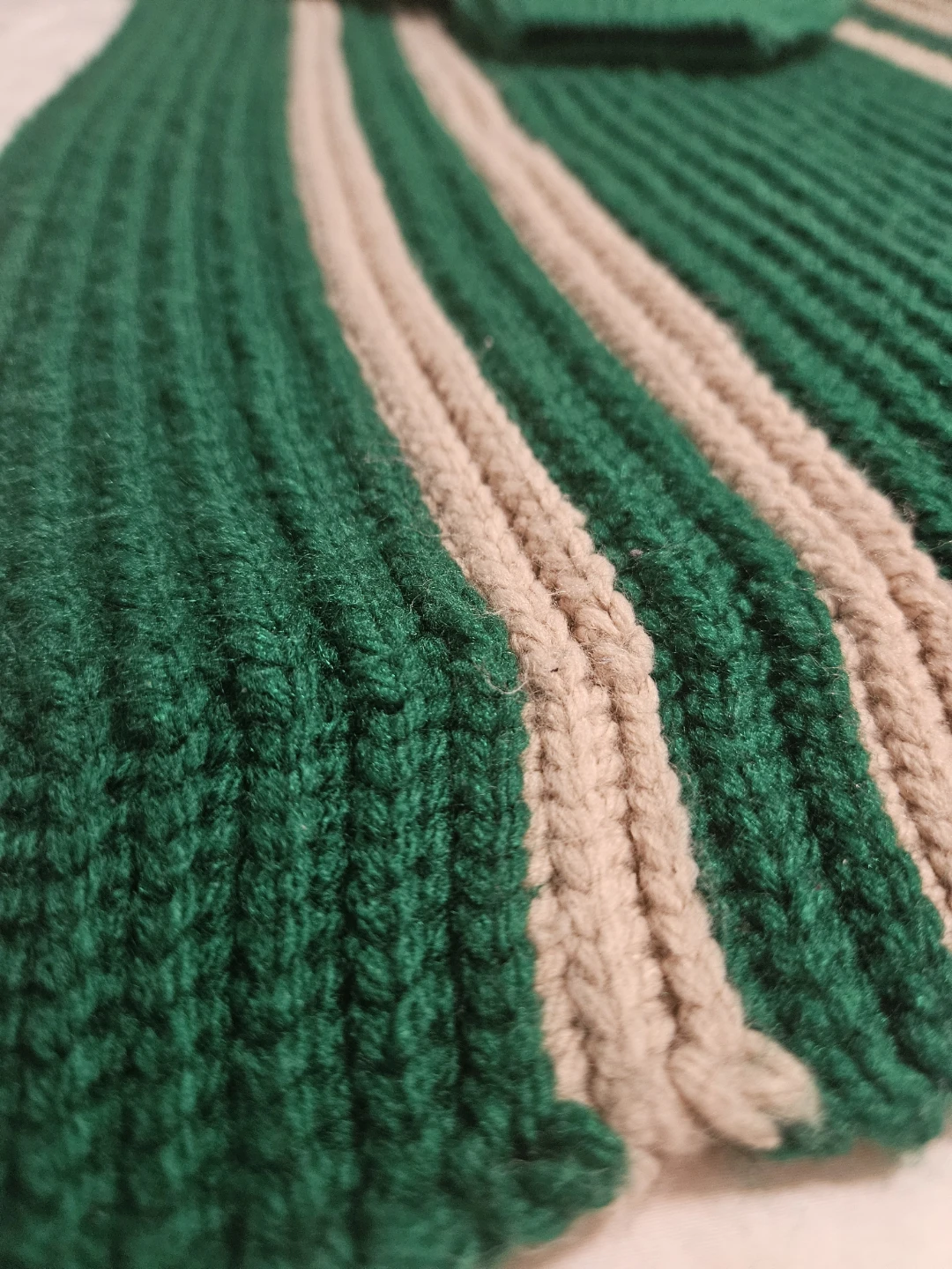 Cozy Handmade Ribbed Mock-Neck Sweater  (100% Wool) - photo 3