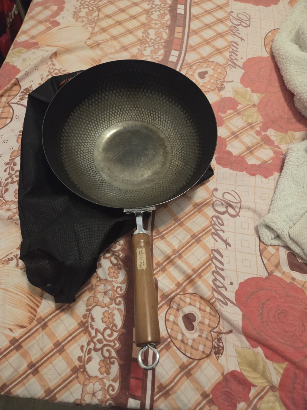 Wok with Wooden Handle - photo 2