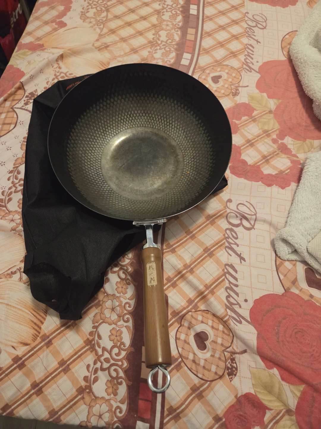Wok with Wooden Handle - photo 3