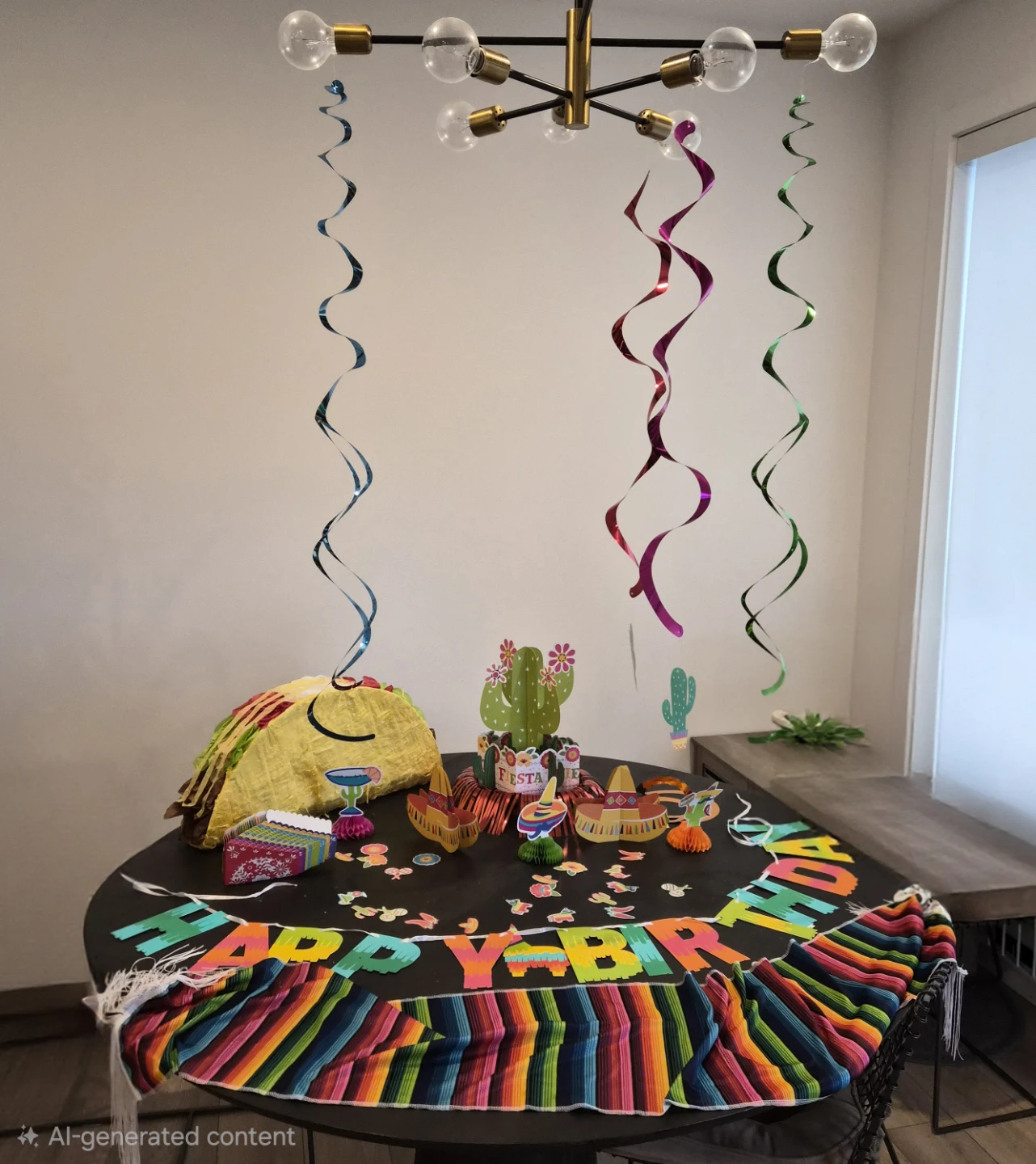 Fiesta Taco Birthday Party Decor Set - photo 2