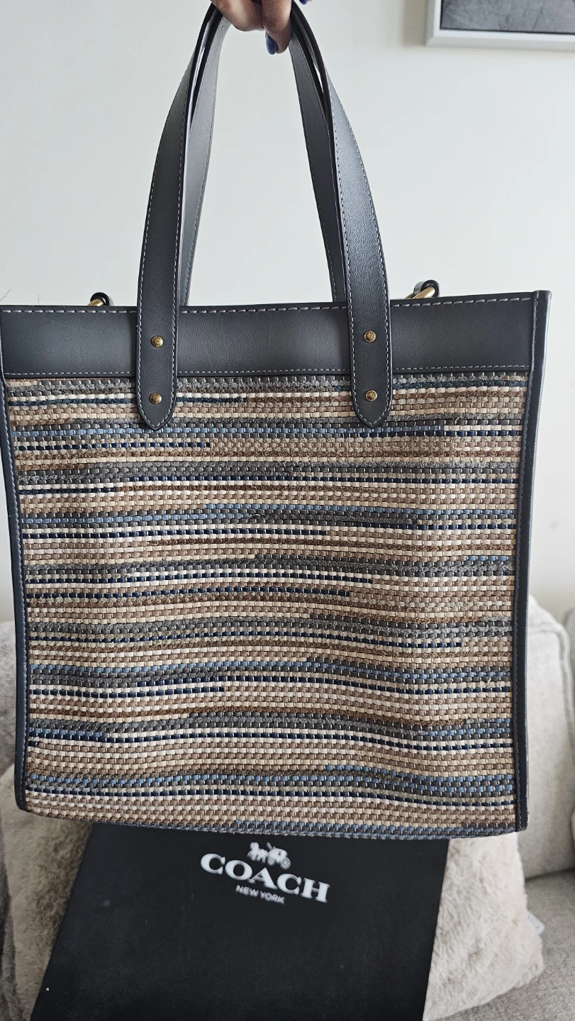 Coach Woven Tote Bag - photo 2