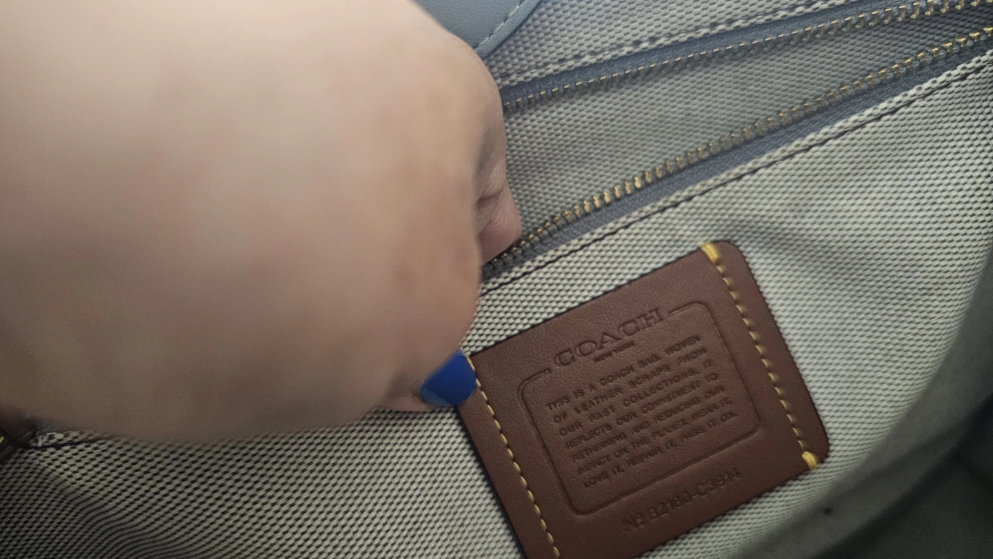 Coach Woven Tote Bag - photo 5