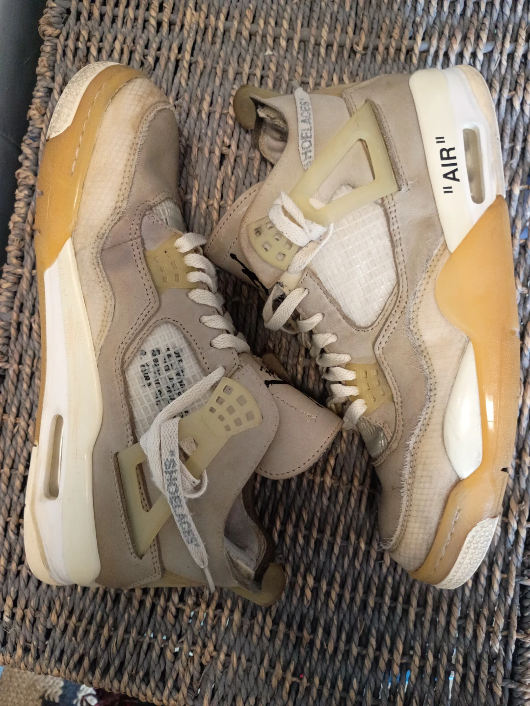 Nike Air Jordan 4 Off-White "Sail"