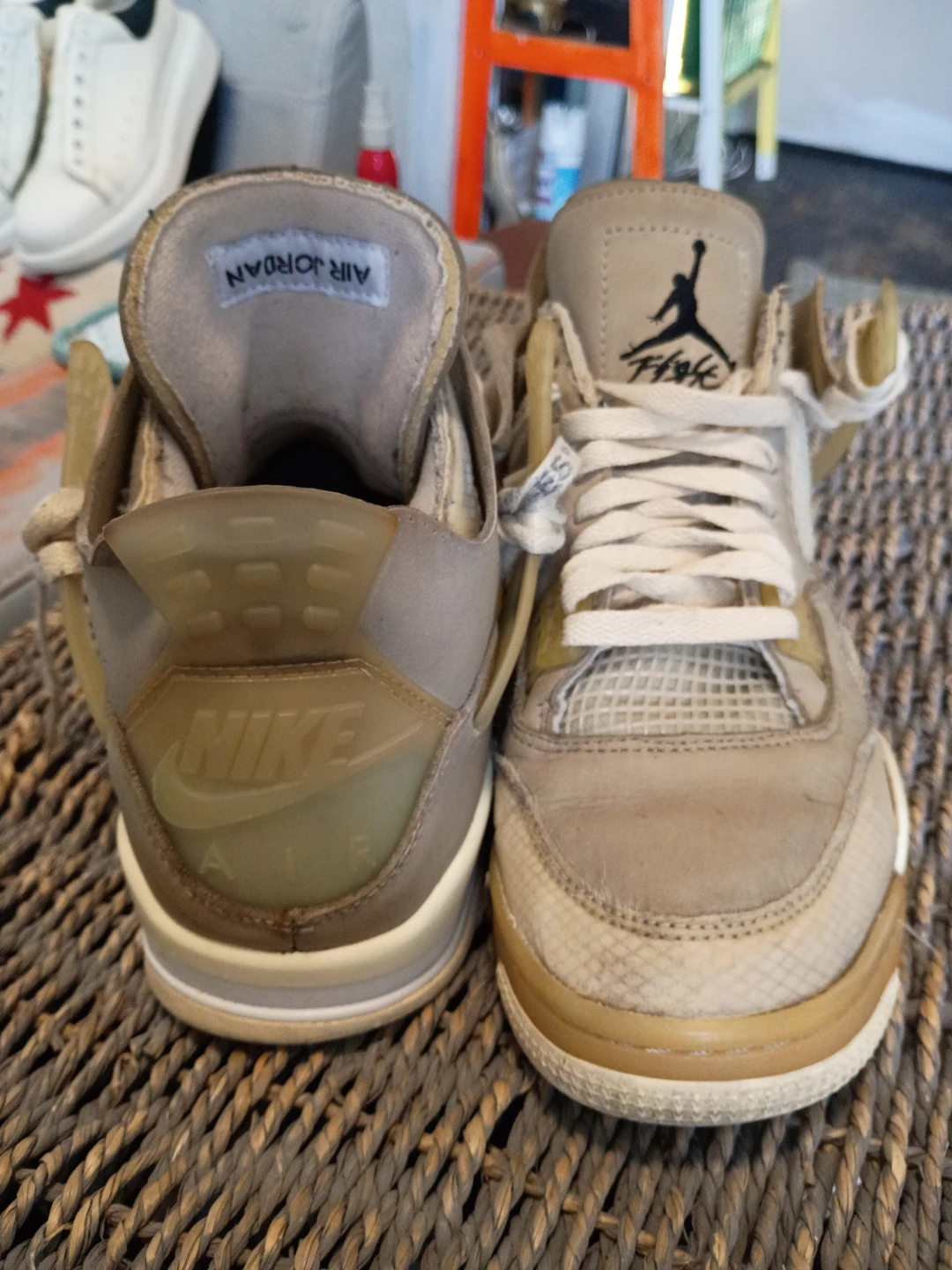 Nike Air Jordan 4 Off-White "Sail" - photo 2