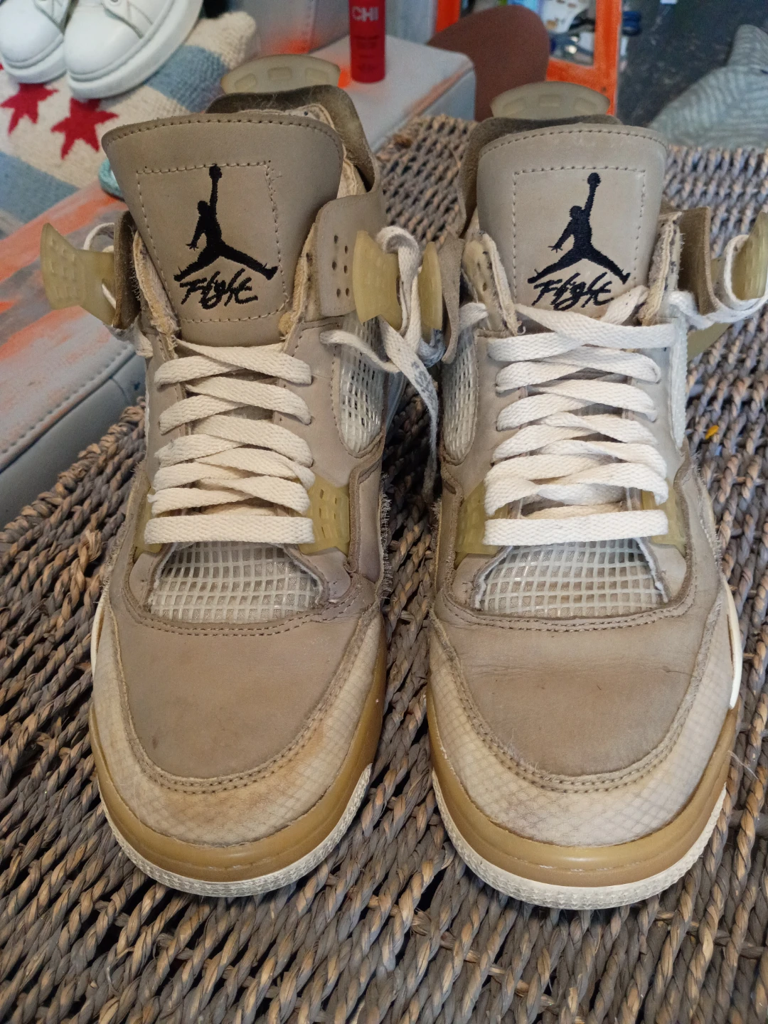 Nike Air Jordan 4 Off-White "Sail" - photo 3