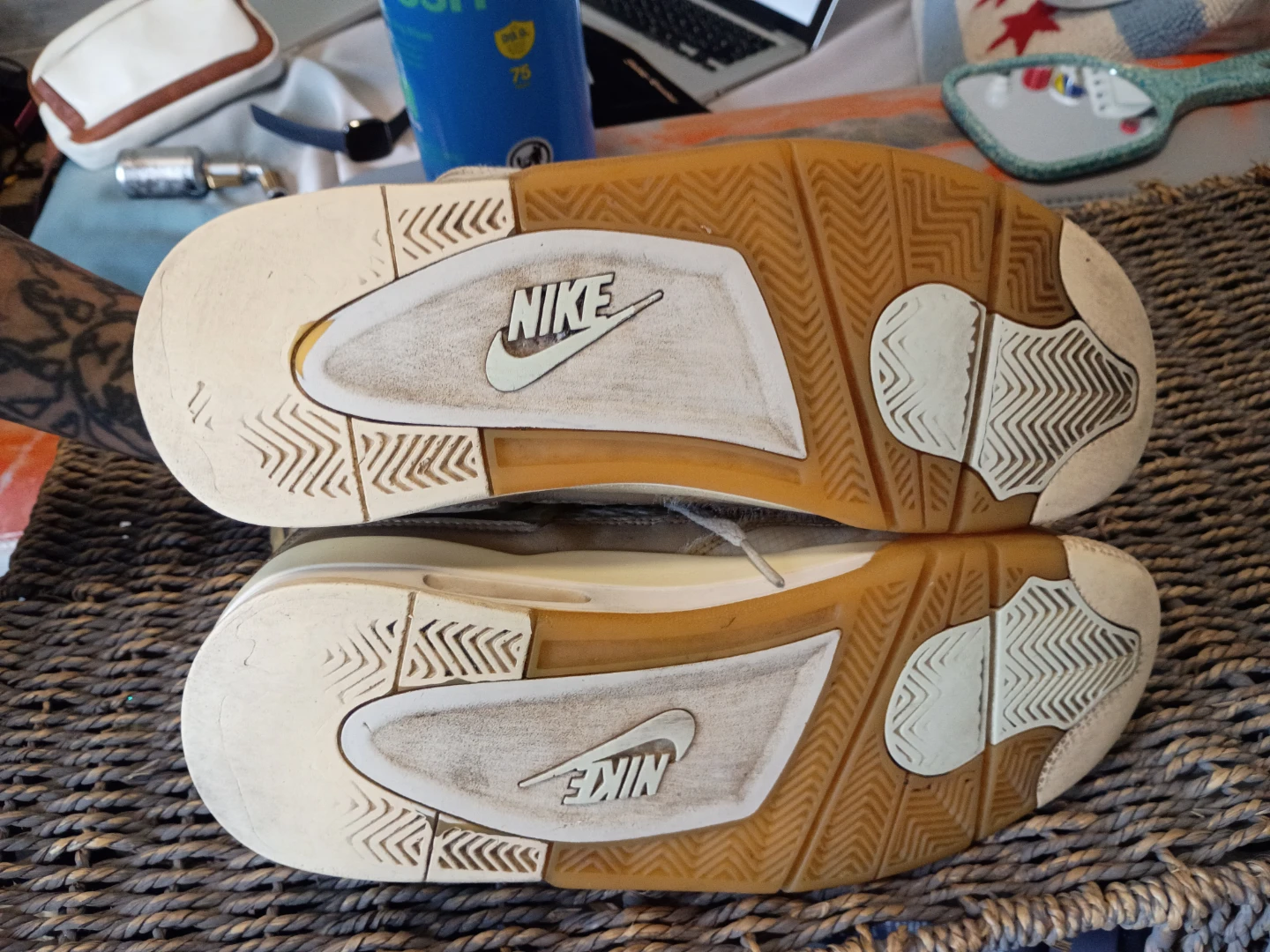 Nike Air Jordan 4 Off-White "Sail" - photo 5