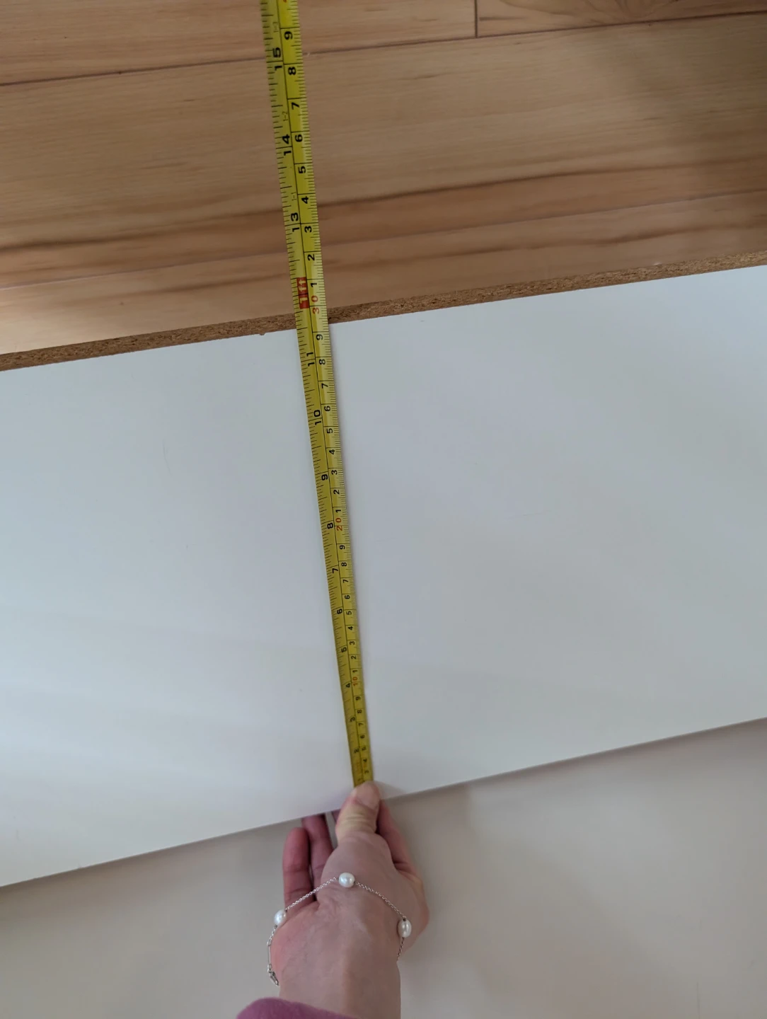 White Storage Shelf - photo 3