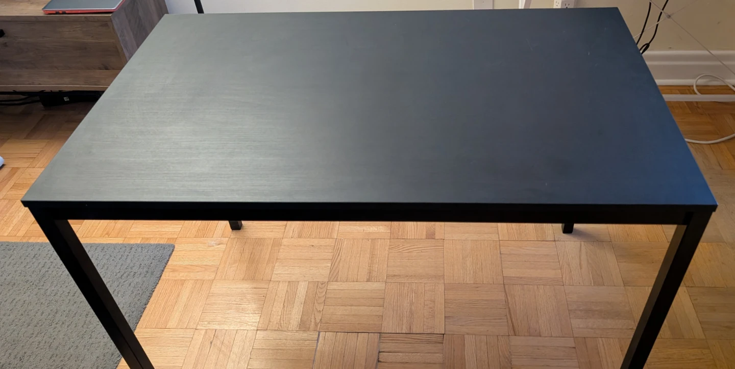 Black Dining Table Set with 4 Chairs - photo 4