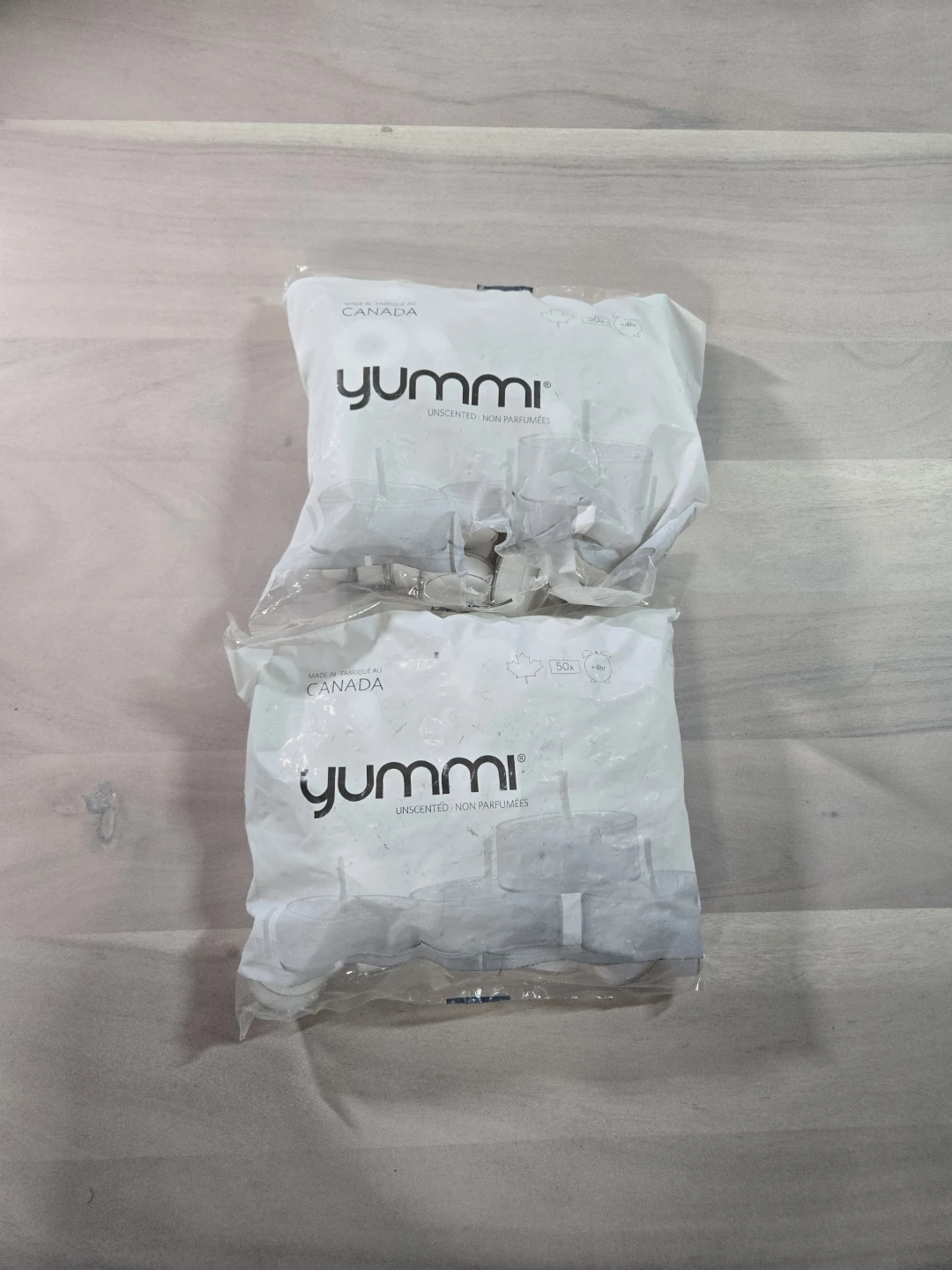 2 Packages Unscented Tea Lights