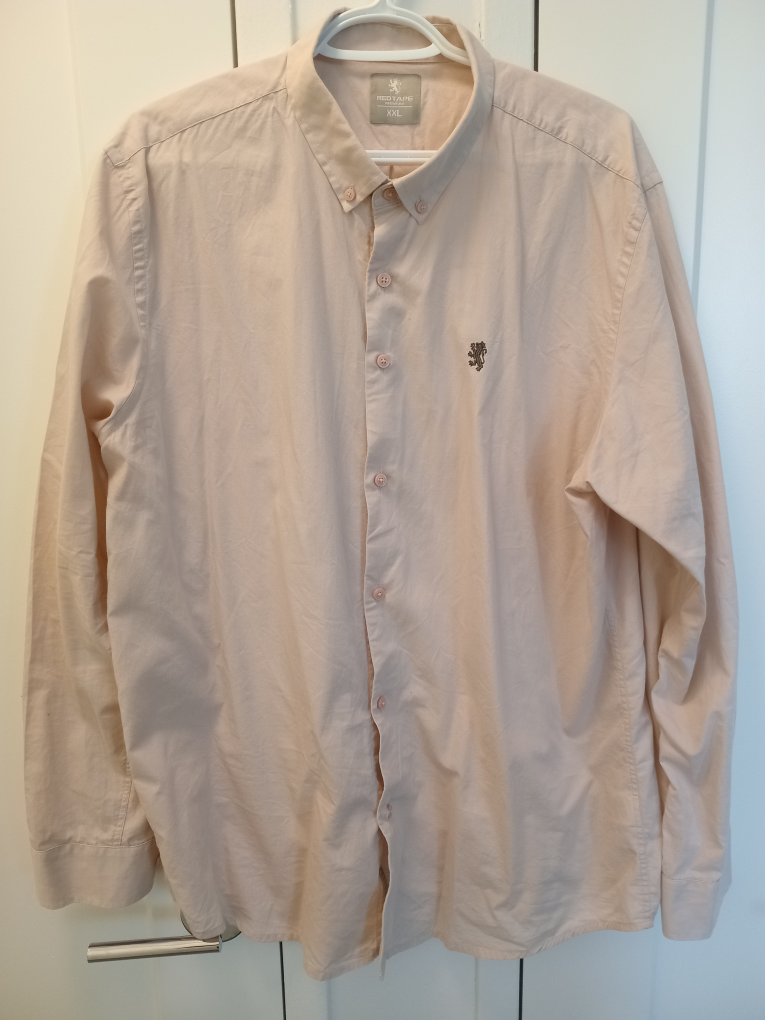Red Tape Men's Long Sleeve Button-Up Shirt XXL
