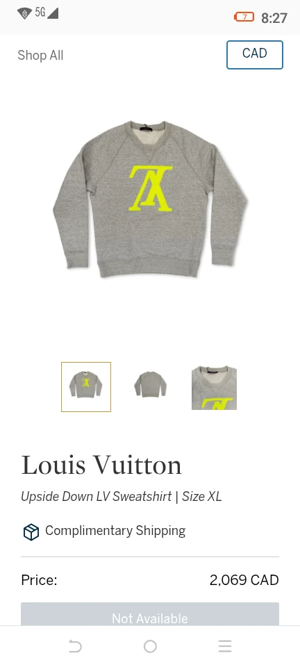LV sweatshirt