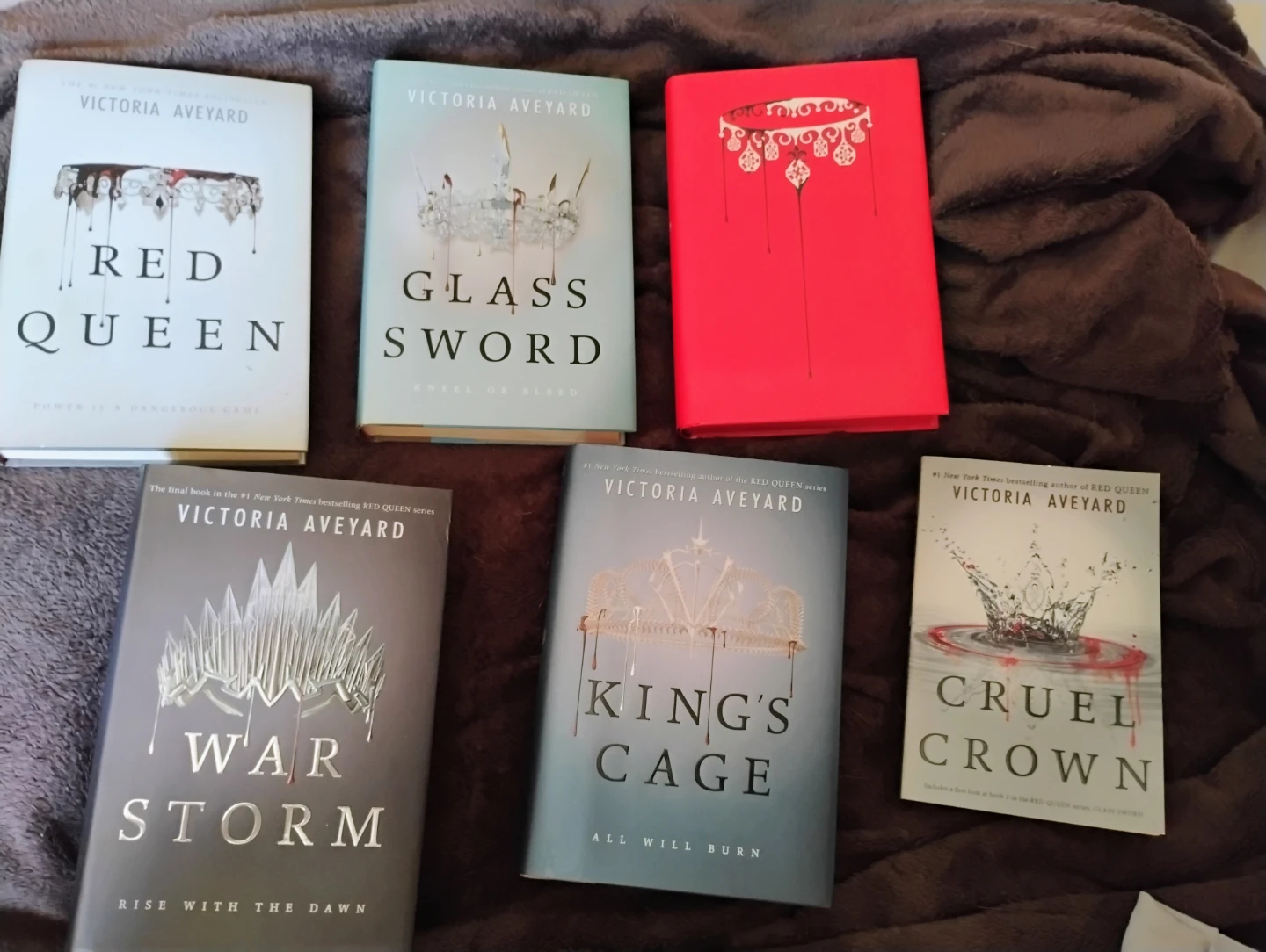 Signed Victoria Aveyard Red Queen Series Books