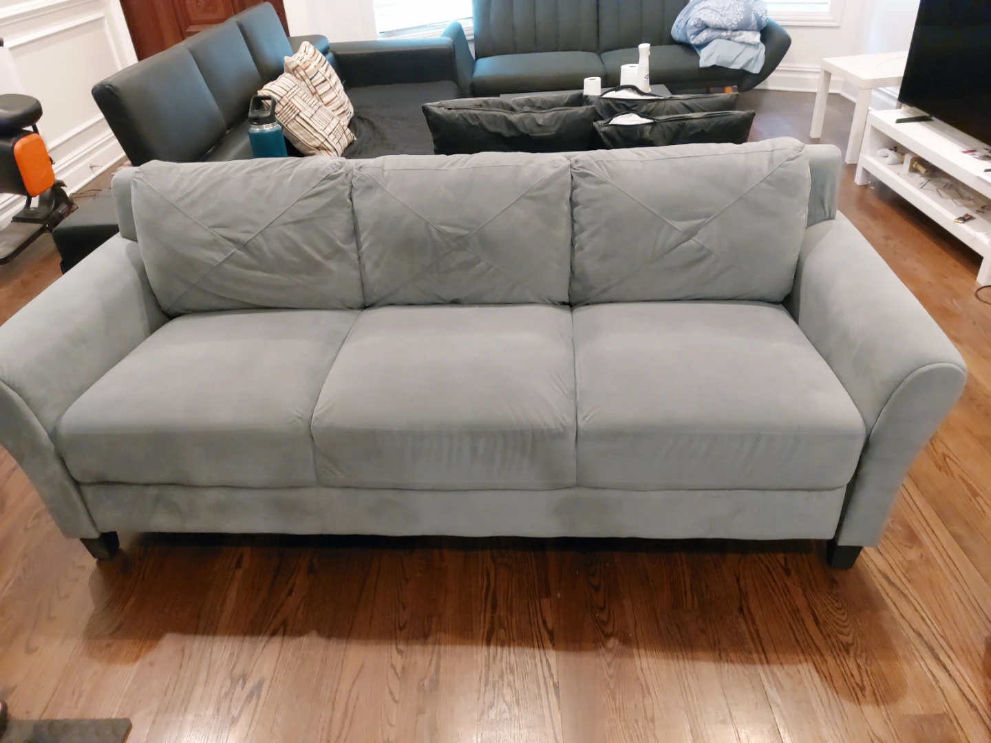 Light Gray 3-Seater Sofa