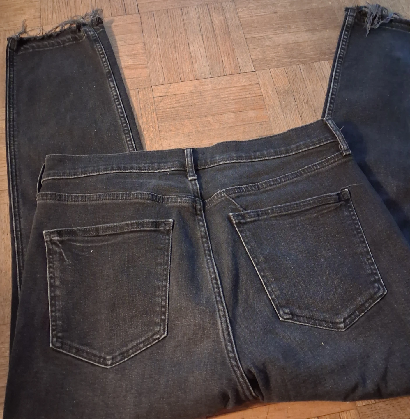 GAP Vintage Slim High Rise Jeans - Black - photo 2