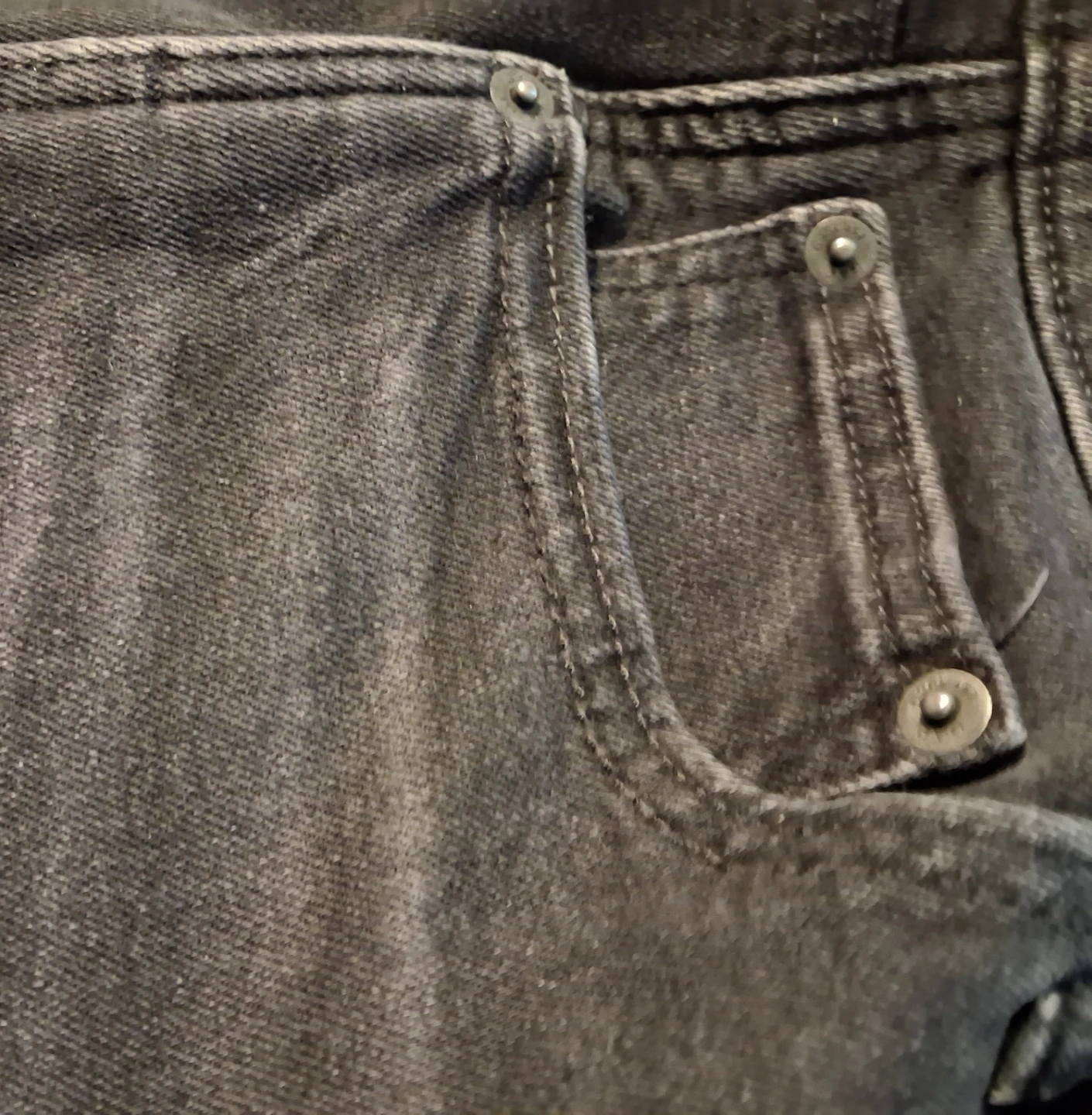 GAP Vintage Slim High Rise Jeans - Black - photo 5