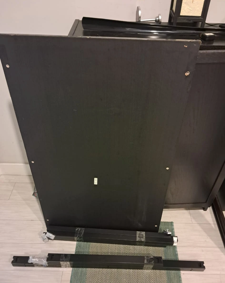 IKEA's Black Metal Frame Table - photo 2