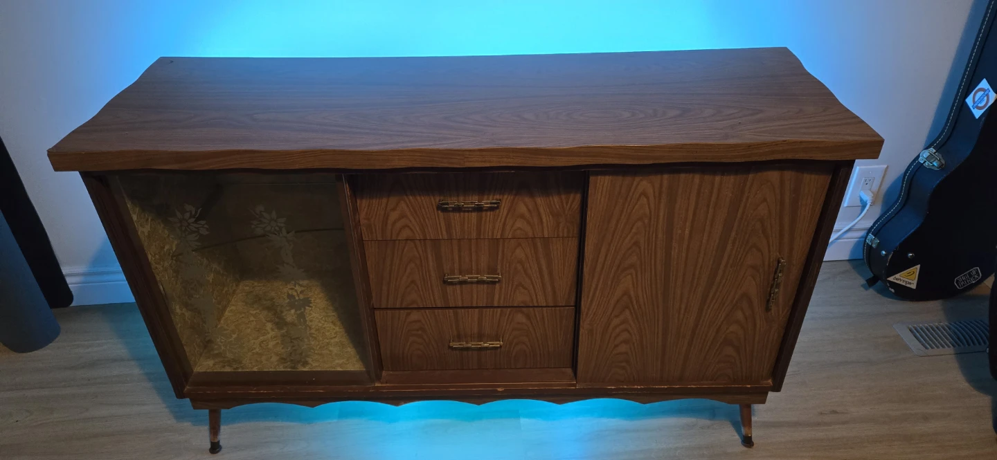Vintage Wood Sideboard - photo 5