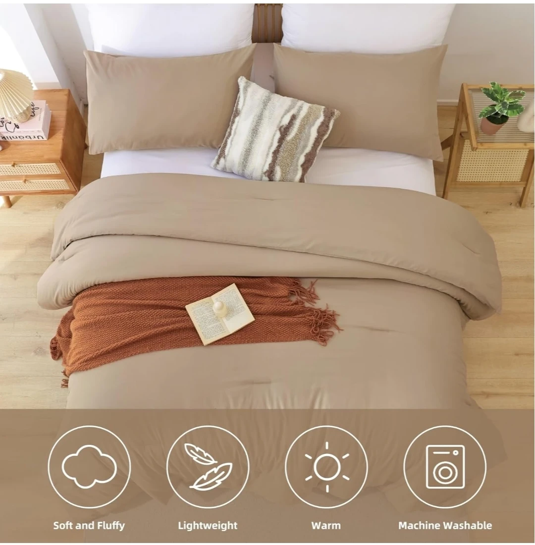Rosgonia Bedding King  Comforter Set