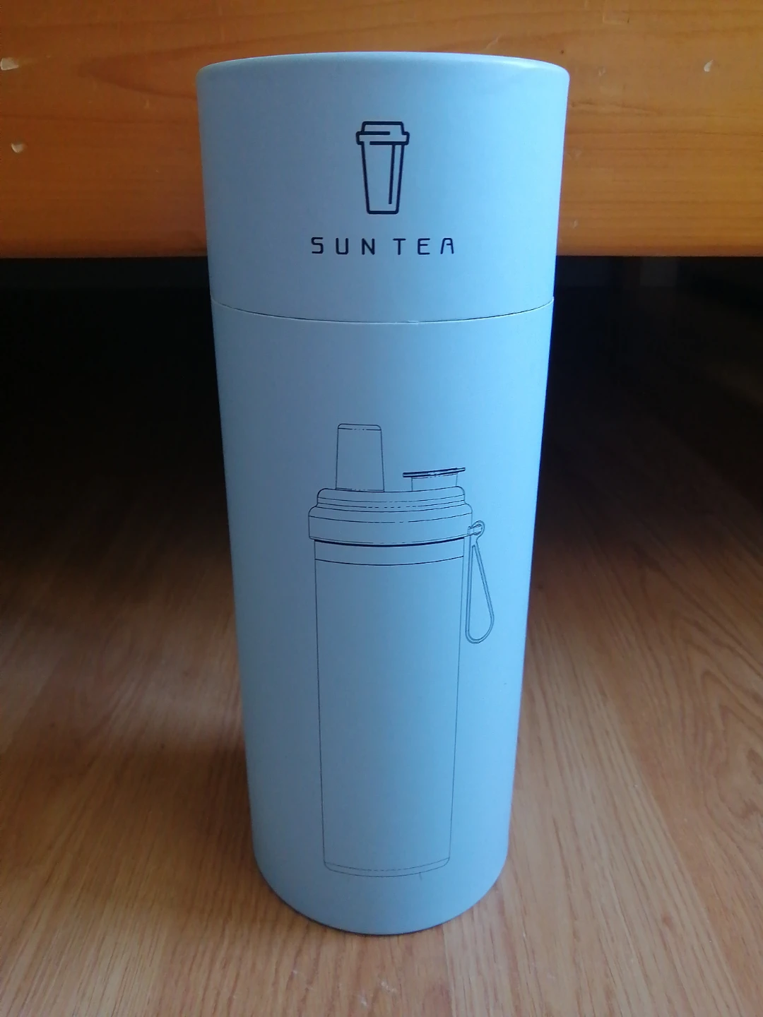 Blue Bubble Tea Tumbler with wide Straw - photo 2