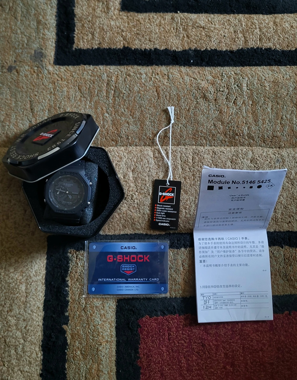 Casio G-Shock GA-2100 Carbon Core Guard Watch - photo 2