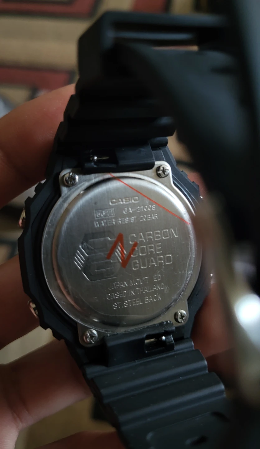 Casio G-Shock GA-2100 Carbon Core Guard Watch - photo 5