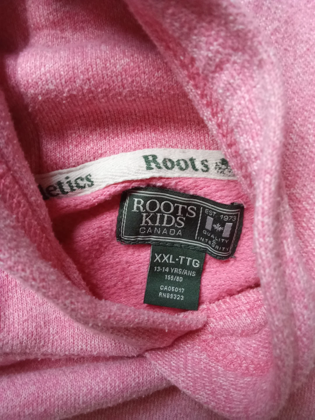 Roots Kids Pink Hoodie XXL - photo 2