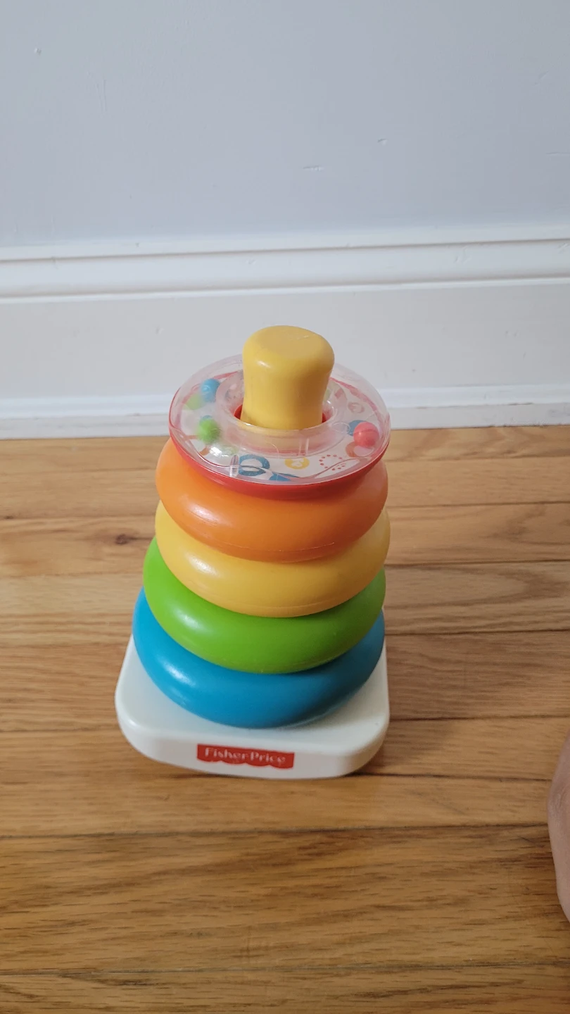 Fisher-Price Rock-a-Stack Ring Toy - photo 2