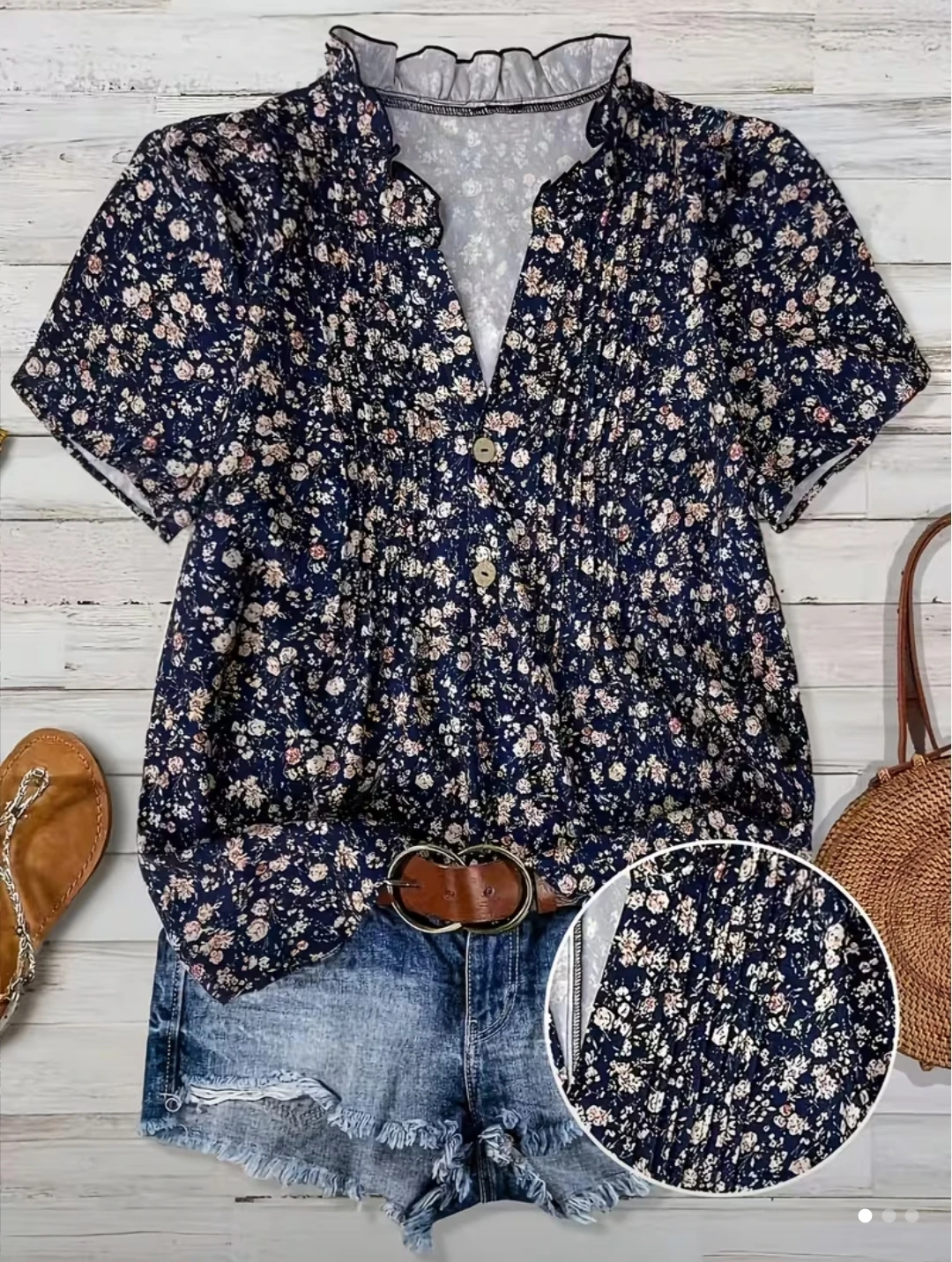 Floral blouse