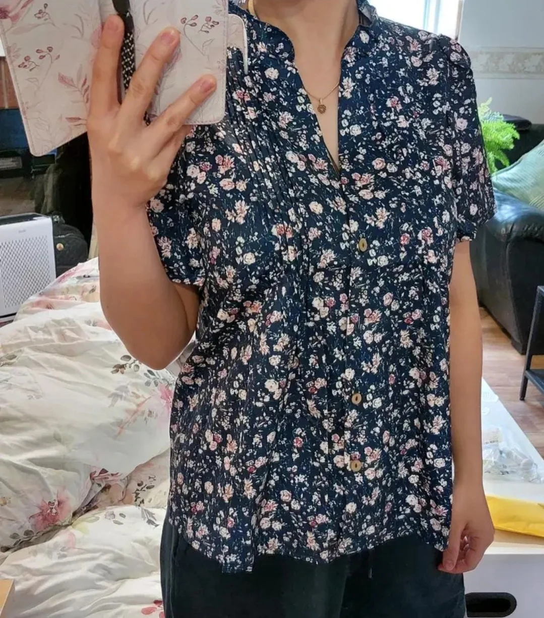 Floral blouse - photo 2