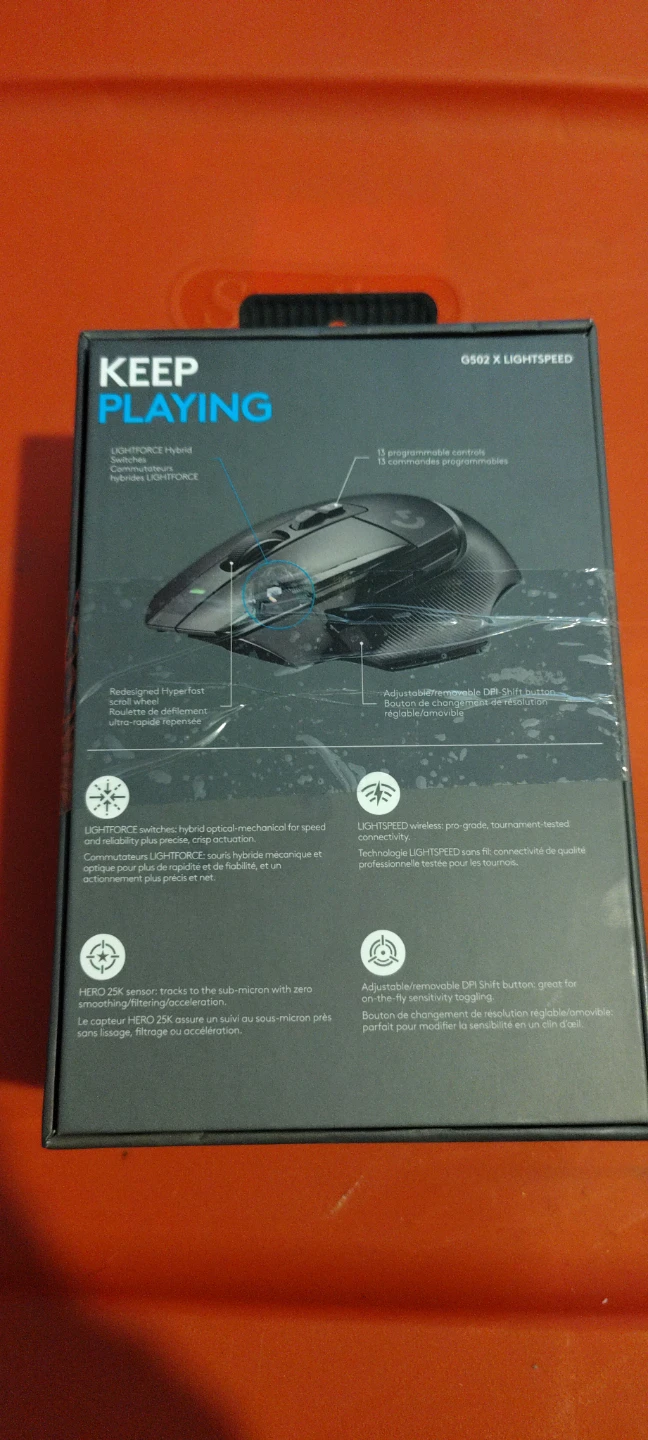 Logitech G502 X LIGHTSPEED Wireless Gaming Mouse - photo 2