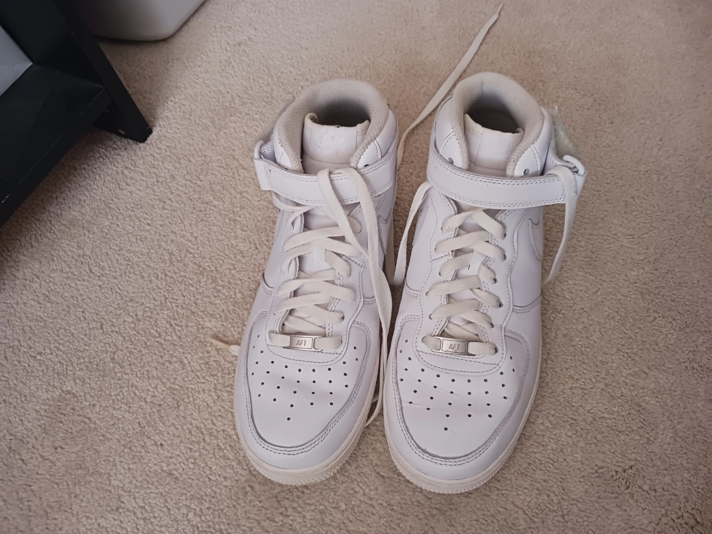 Nike Air Force 1 High Top Sneakers White Size US 10