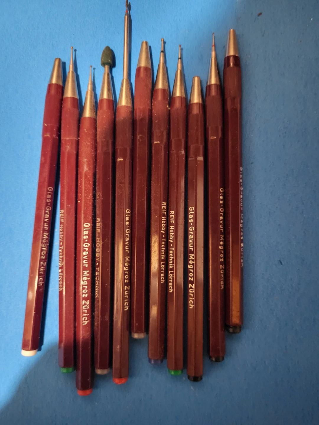 Swiss Made Glass Engraving Tools Set - photo 3