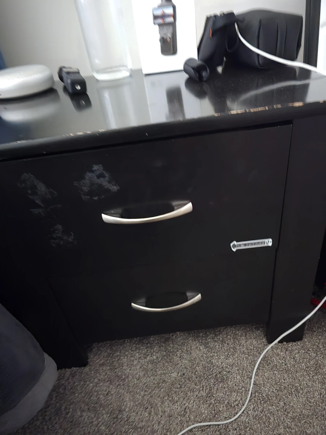 Chocolate brown Night stand - photo 2