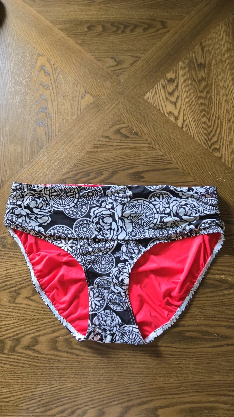 La Vie en Rose Aqua Bikini Bottoms XL/TG