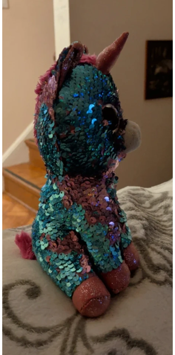 Sequin Unicorn Plush Toy - photo 3