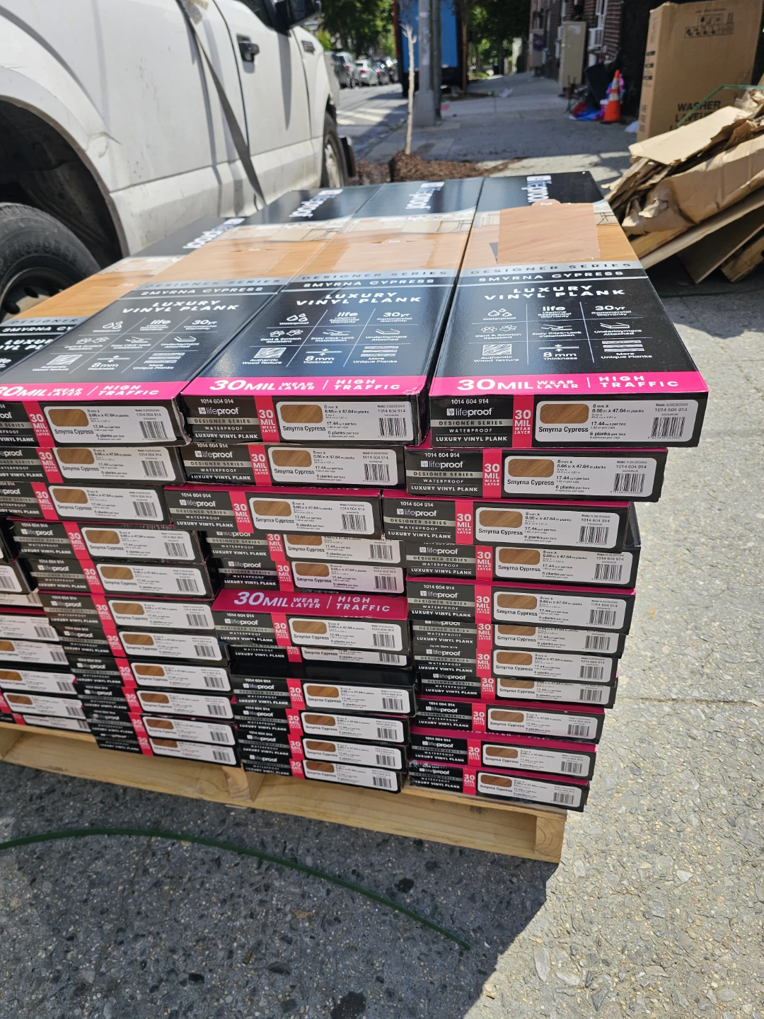Lifeproof Smyrna Cypress Luxury Vinyl Plank Flooring