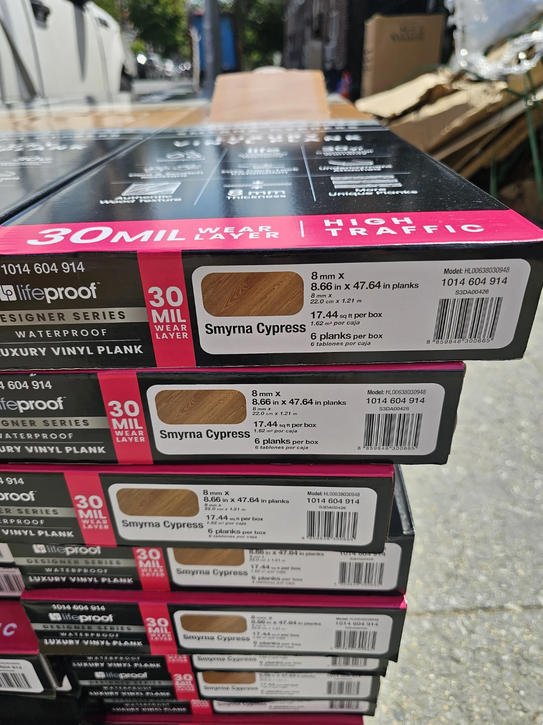 Lifeproof Smyrna Cypress Luxury Vinyl Plank Flooring - photo 2