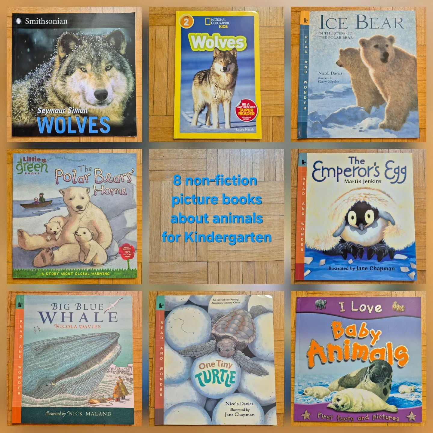 8 Non-Fiction Picture Books about Animals for Kindergarten