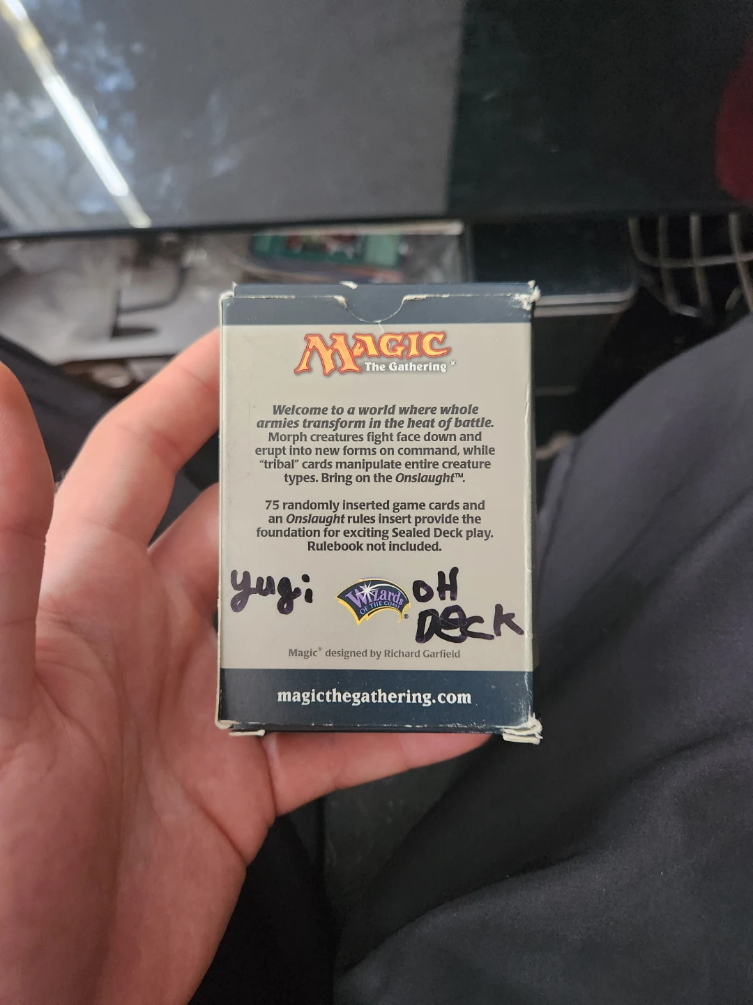 Yugi OH Deck - with sleeves and deck box - photo 3