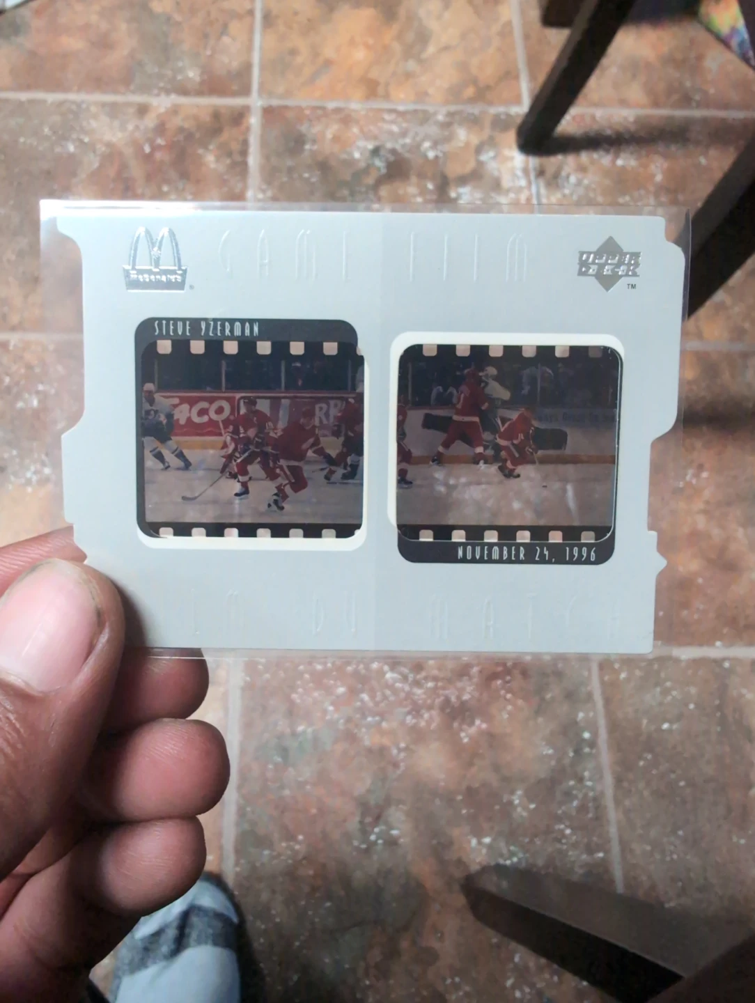 Game film hockey cards - photo 3
