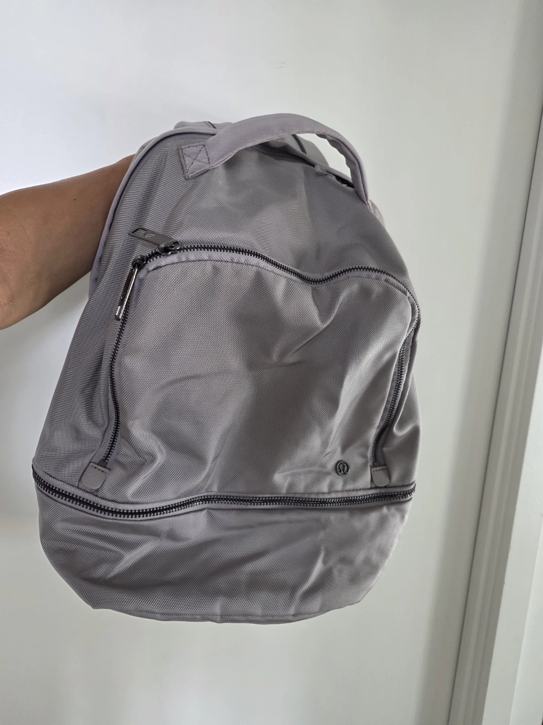 Lululemon grey-lavender Backpack
